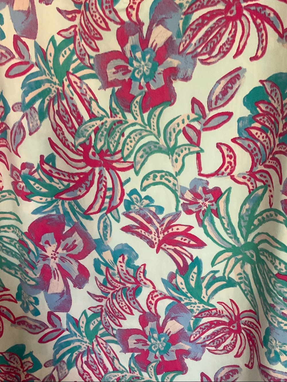 Stella Parker Collection Floral Print Women’s Dress - Pink/Teal - Picture 5 of 5